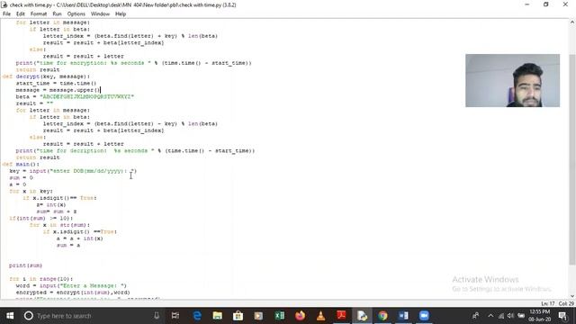python program for encryption and decryption with time смотреть онлайн