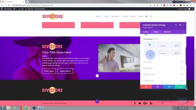 Divi Theme Full Width Header Module Hero Section ? смотреть онлайн