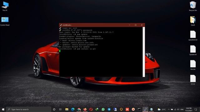 Install Git on CentOS7(EA) смотреть онлайн