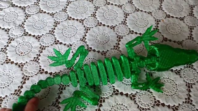 Крокодил, 3D печать, PETG