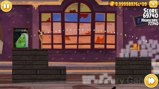 Angry Birds Seasons Haunted Hogs Extra Level(Bronze) смотреть онлайн
