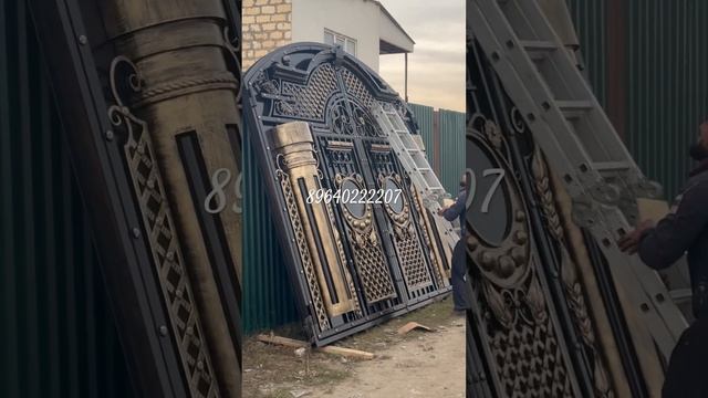 Кованые ворота на заказ смотреть онлайн
