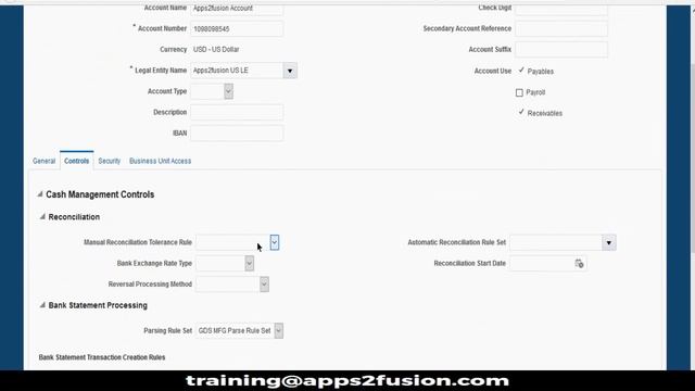 Oracle Fusion Cloud Cash Management смотреть онлайн