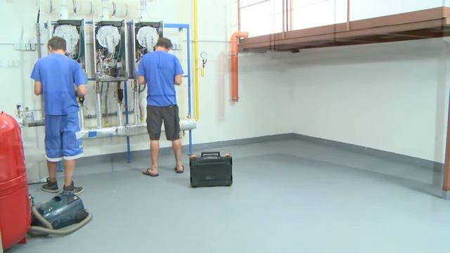 Montáž plynové kaskádové kotelny Thermona смотреть онлайн