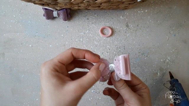 Бантик своими руками / бантик из фоамирана / бантик из экокожи / бантик из фетра