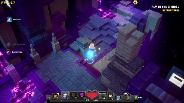 Minecraft: Dungeons gameplay - Echoing Void | Part 2 | Time stamps in description смотреть онлайн