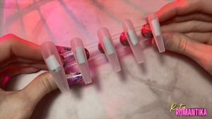 ??ТРЕНДОВЫЙ ДИЗАЙН НОГТЕЙ/ Делаем НАКЛАДНЫЕ НОГТИ своими руками✨ #маникюр #ногти #накладныеногти