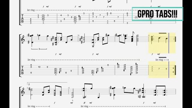 (Scorpions) Still Loving You - Fingerstyle Free Tab - Gpro Tabs