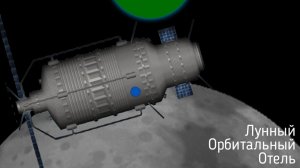 Лунный Орбитальный ОТЕЛЬ (Обычные Полёты) | Spaceflight Simulator