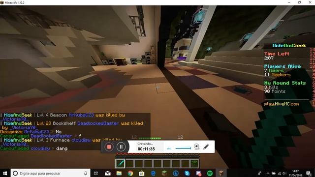 Hide And Seek-Minecraft ( ft. Pedro) ( Ip do servidor na descrição) смотреть онлайн