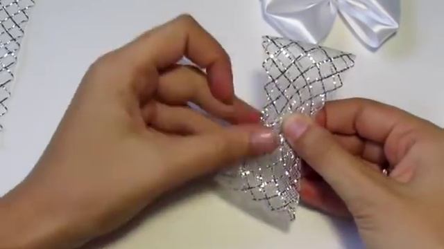 МК Заколка канзаши 