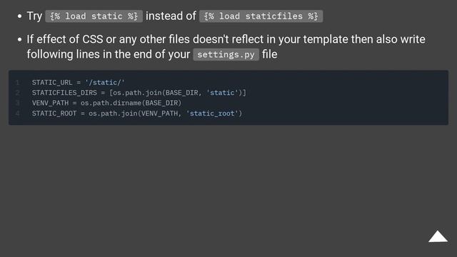 Django TemplateSyntaxError - 'staticfiles' is not a registered tag library смотреть онлайн
