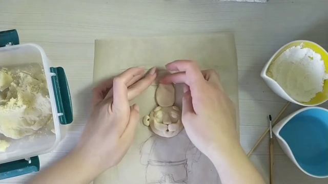 Лепка 7 урок. Композиция "Повар" 4 группа смотреть онлайн