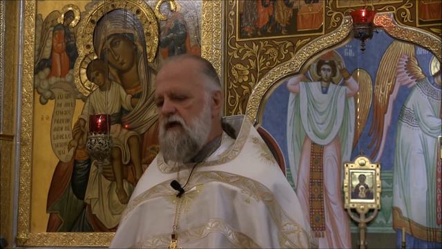 2019.08.25. Исцеление бесноватого отрока. Проповедь Протоиерея Виктора Потапова смотреть онлайн