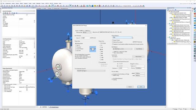 Advanced ASME Reports, Code Compliance, and Maintaining Nozzle Positions in COMPRESS смотреть онлайн