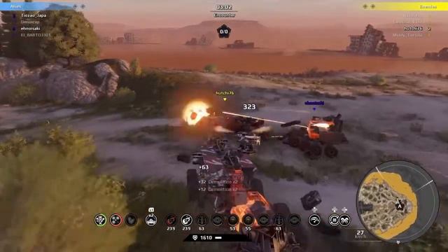 Crossout Leviathan Clan Wars TMJ x FNIX (0'17") x 2OOL (2'47") x TWST (6'09") - PS4 Gameplay pt-BR смотреть онлайн