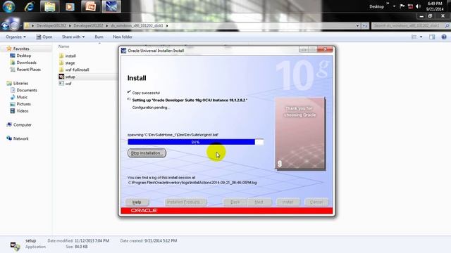 Oracle Bangla Tutorial :: Oracle 10g developer suite installation windows 7 смотреть онлайн