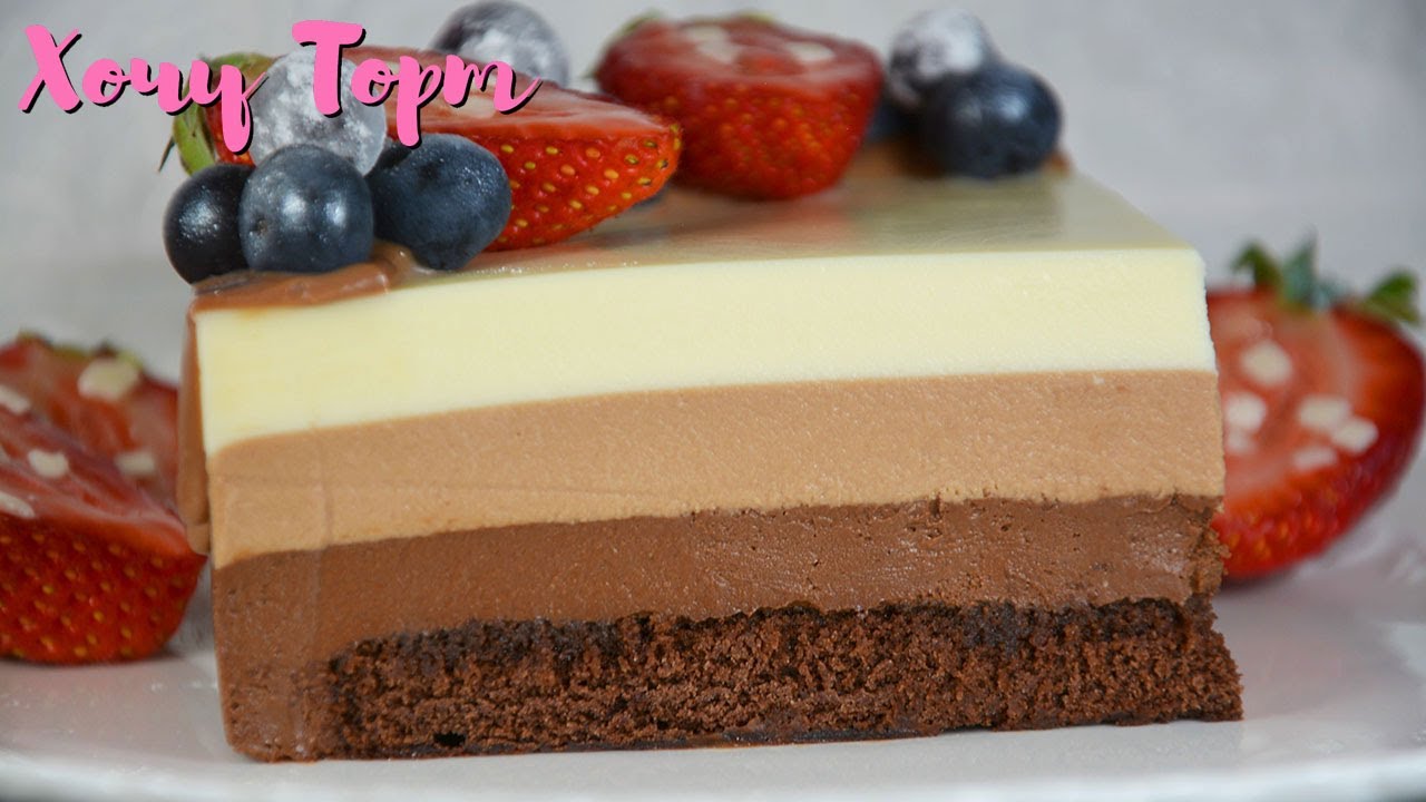 🍫 ШОКОВАЯ ШОКОЛАДНОСТЬ! Идеальный бисквит для муссовых тортов! Очень ВКУСНЫЙ и ВЛАЖНЫЙ 🎂 Хочу ТОРТ смотреть онлайн