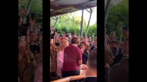 Алла Пугачёва и Галкин в гостях у Лаймы Вайкуле в Юрмале. Июль 2023.