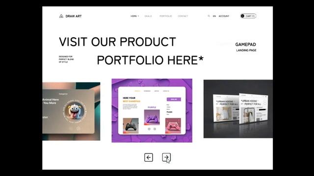Product Portfolio Figma Prototype смотреть онлайн