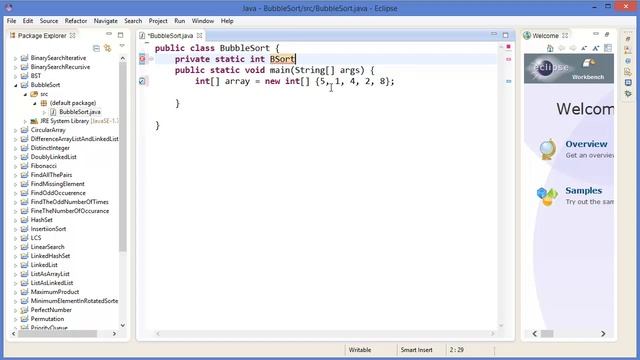 Data Structure & Alogorithm: Bubble Sort смотреть онлайн