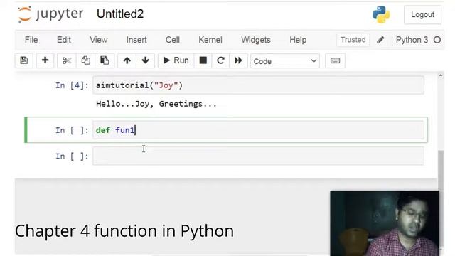 Chapter 4: Function in Python: Python full course смотреть онлайн