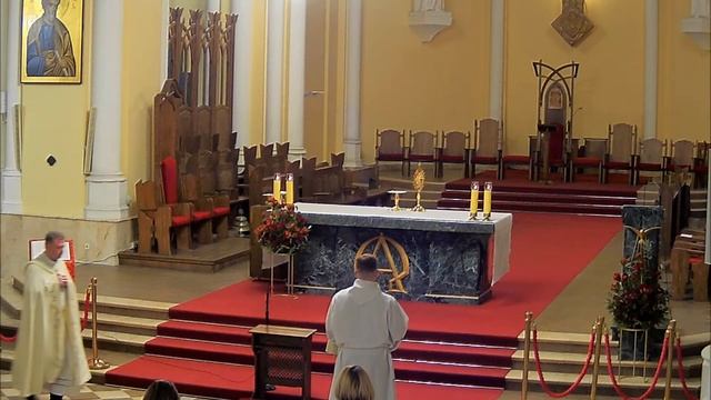 24.11.2023 вечерня в 18:00, Св. Месса в 19:00 смотреть онлайн