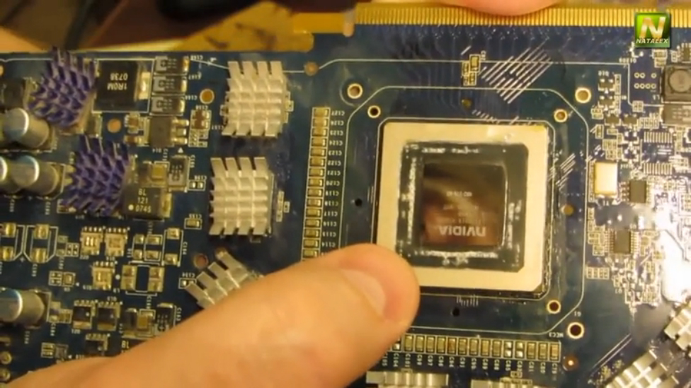 Ремонт видеокарты Zotac GeForce 8800 GT