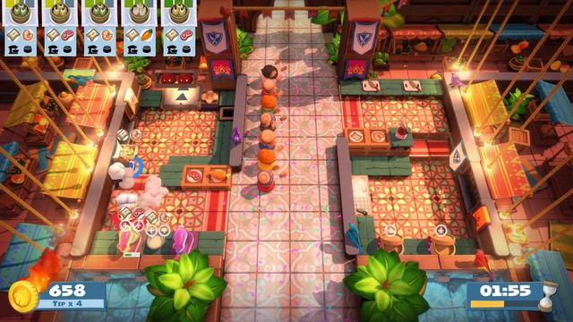 Overcooked! All You Can Eat The World Food Festival 3-1 4 Stars смотреть онлайн