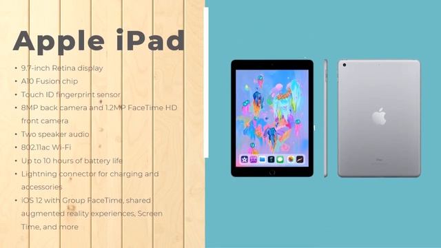 Apple iPad Wi-Fi, 32GB Latest смотреть онлайн