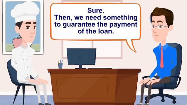 Getting a bank loan (At the bank conversation) Daily life - English Conversation Practice - Speakin смотреть онлайн