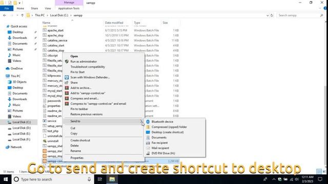 How To Solve Error: cannot create file "C:\xampp\xampp-control.ini" | Access is denied | XAMPP Erro смотреть онлайн