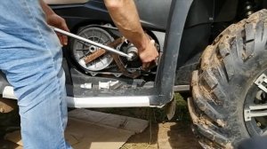 Приспособление для фиксации вариатора (своими руками) CFMOTO X5 H.O.