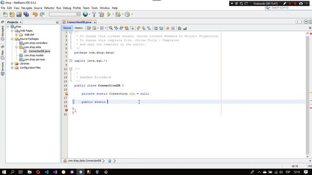 Java Web - Conectando Java con SQL Server (JDBC) implementando el patrón Singleton - Vídeo 1 смотреть онлайн