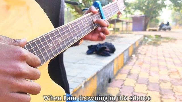 EASY ON ME - Adele FINGERSTYLE Guitar Cover | Instrumental + Lyrics | 2022 смотреть онлайн
