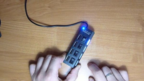 Посылка из китая. USB 2 0 High Speed HUB 4 Port