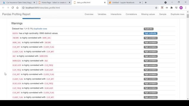 Python - Automated Statistical Report with Pandas Profiling смотреть онлайн