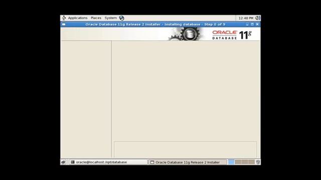 Oracle DB installation & Creation смотреть онлайн