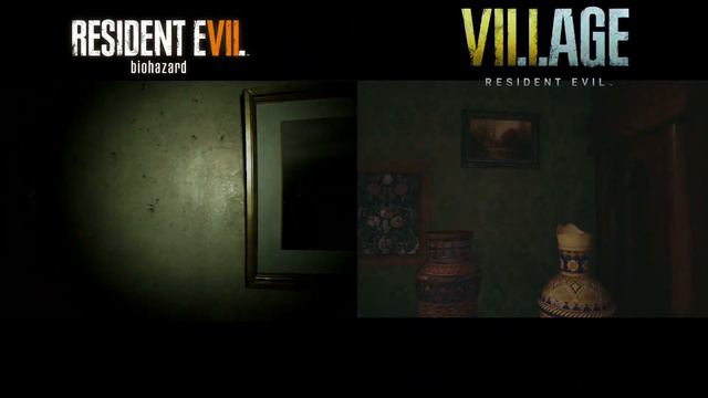 Resident Evil 7 PS4 Demo vs Resident Evil 8 Village PS5 Demo Comparison смотреть онлайн