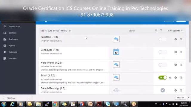 Oracle Certification ICS Courses Online Training in Pvv Technologies смотреть онлайн