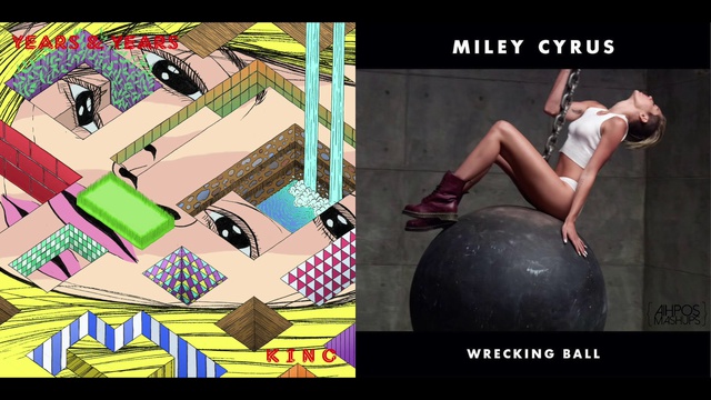 Miley Cyrus x Years & Years - Wrecking King @ 2015 смотреть онлайн