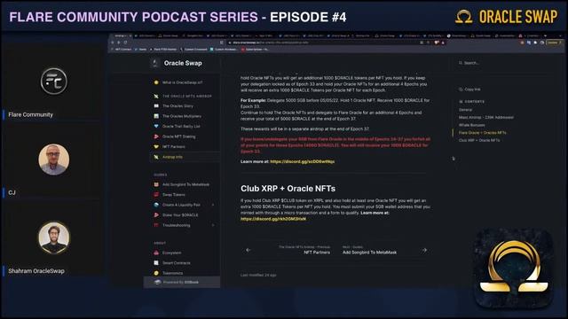 ? Flare Community Podcast - Oracle Swap - Episode #4 - First Look DEMO! смотреть онлайн