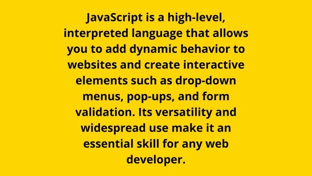 JavaScript 1 - Introduction 2023 смотреть онлайн