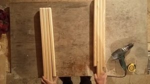 Розкладний дерев'яний столик своїми руками/Раскладной деревянный столик 900х600 мм своими руками