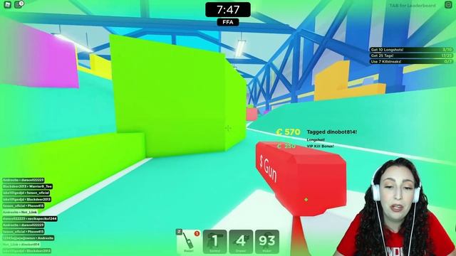 *NEW* RARE GUN REVEALED?! | Roblox Big Paintball смотреть онлайн