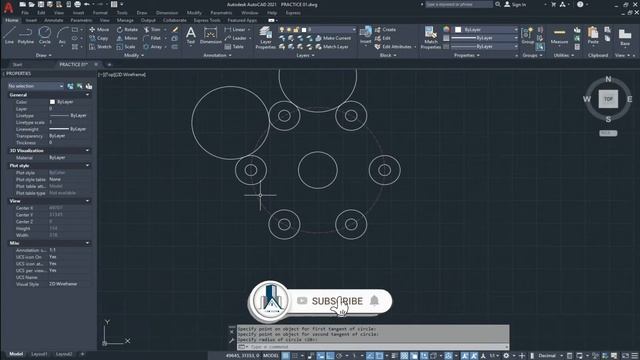 Autocad Practice Exercises 12 | Practice Series | Cad Gizmo смотреть онлайн