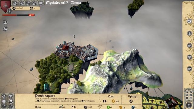 Myriads Renaissance - (Floating Island Kingdom Strategy Game) смотреть онлайн