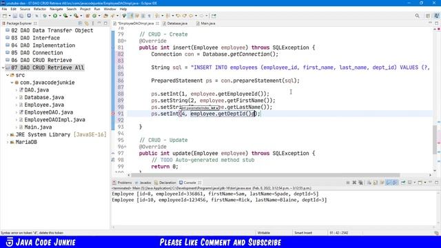 DAO Insert | DAO Tutorial for Beginners смотреть онлайн