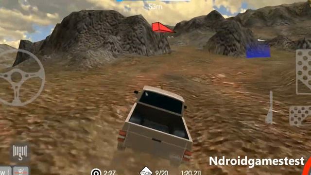 Android Games: Gigabit Off Road - Testing Playing смотреть онлайн