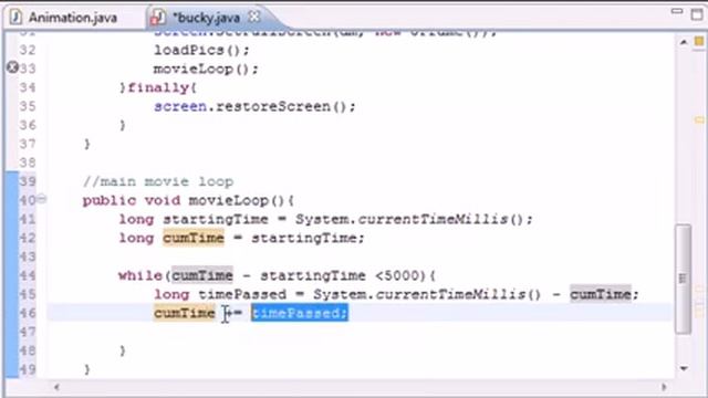 Java Game Development | Chapter 12 | Main Movie Loop смотреть онлайн
